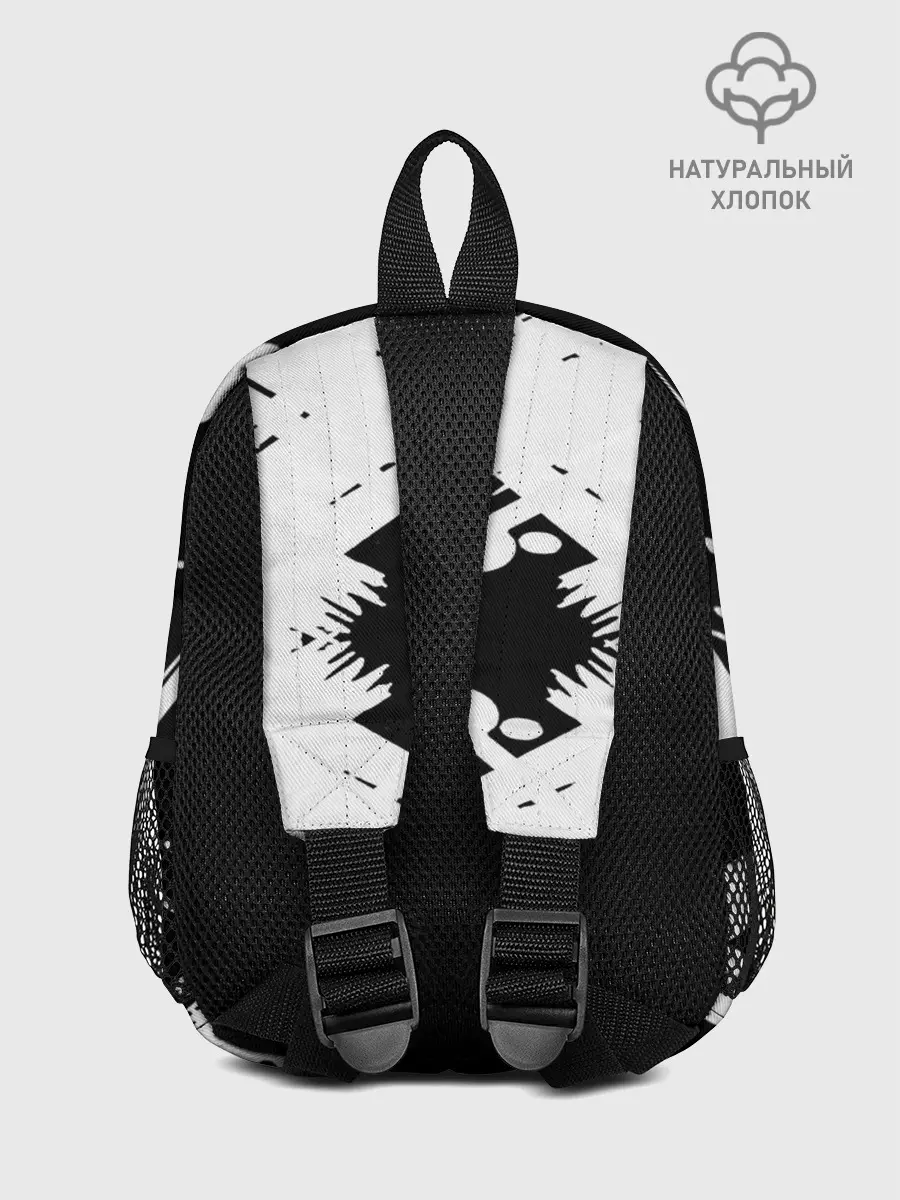 Рюкзак детский / Хвост Феи геометрия в чб