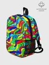 Рюкзак детский / Красочные узоры/абстракционизм