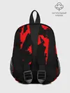 Рюкзак детский / Красный на черном