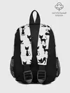 Рюкзак детский / КОШКИ БЕЛОЕ НА ЧЕРНОМ