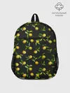 Рюкзак детский / Лимончики на черном