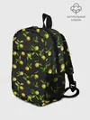 Рюкзак детский / Лимончики на черном