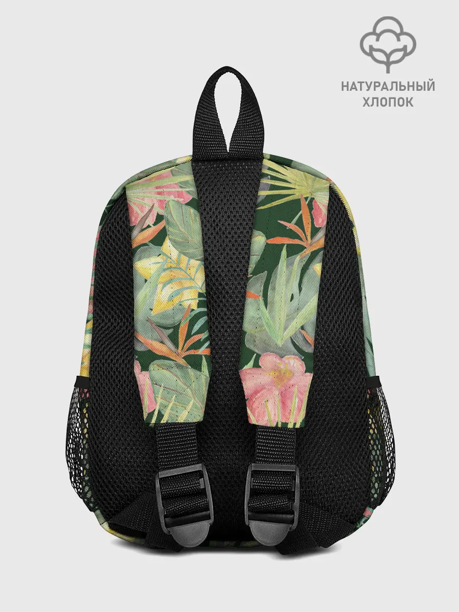 Рюкзак детский / Тропические растения и цветы