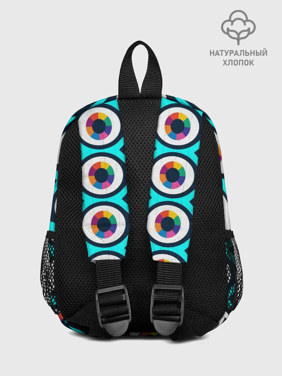 Рюкзак детский / Глаза паттерн