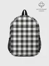 Рюкзак детский / Черно-белая клетка