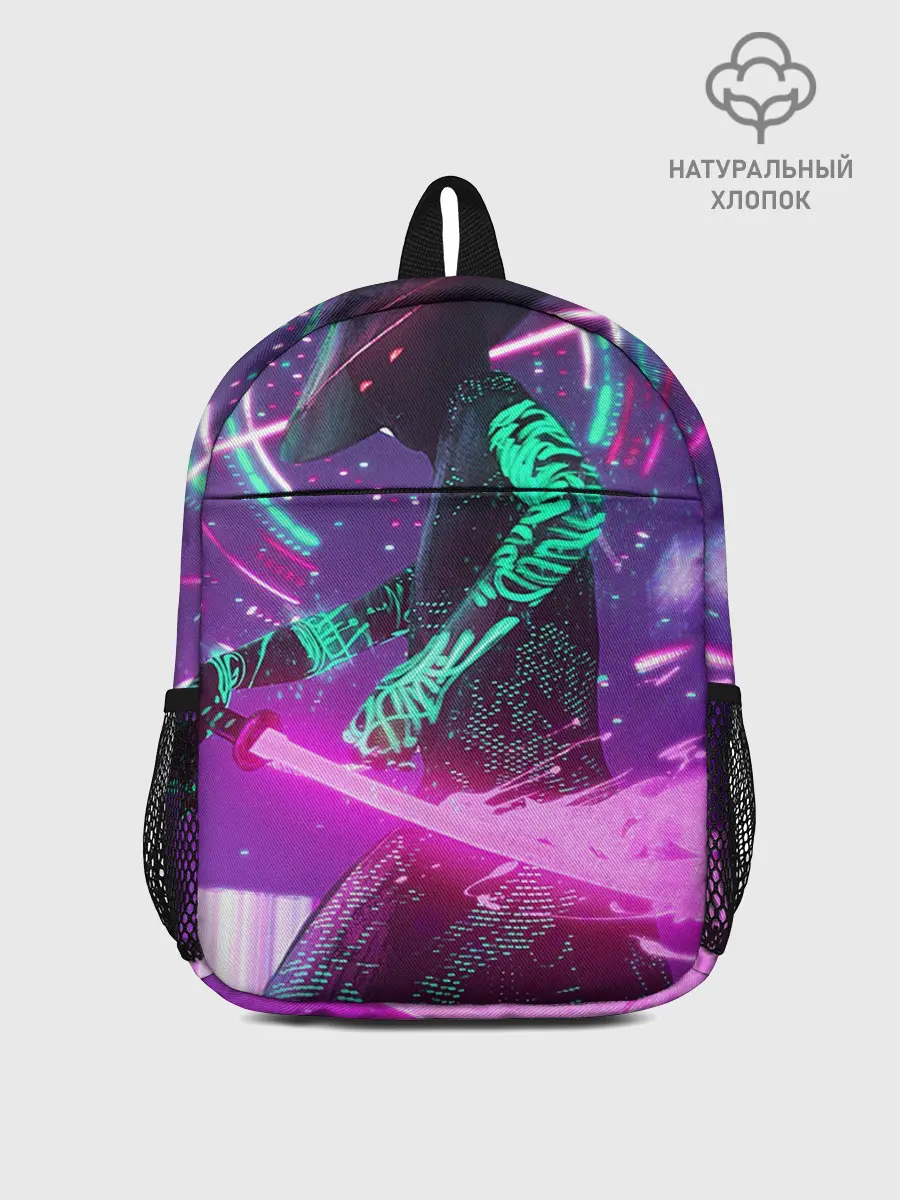 Рюкзак детский / Неоновый Самурай