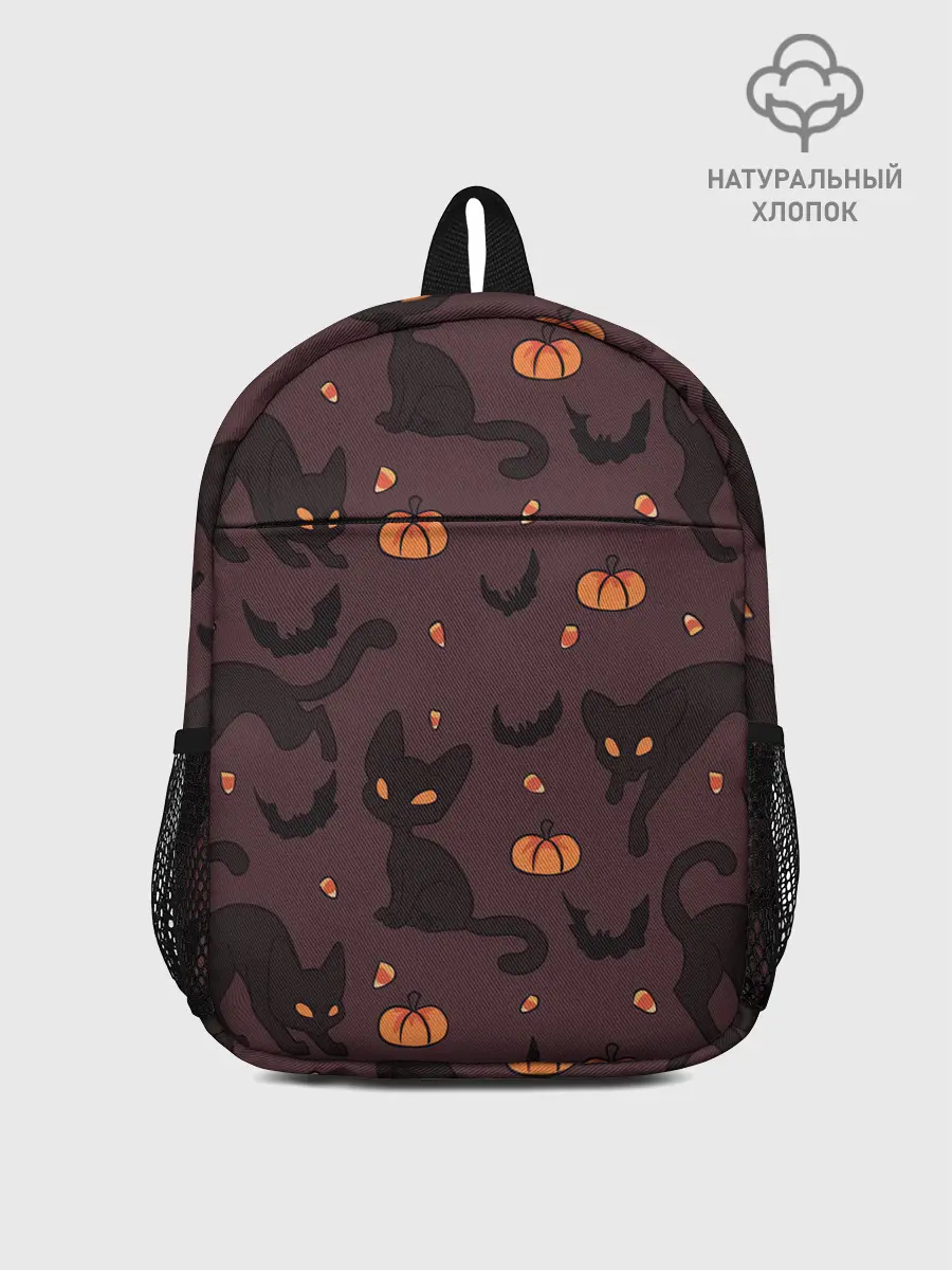 Рюкзак детский / Хэллоуиновский кот