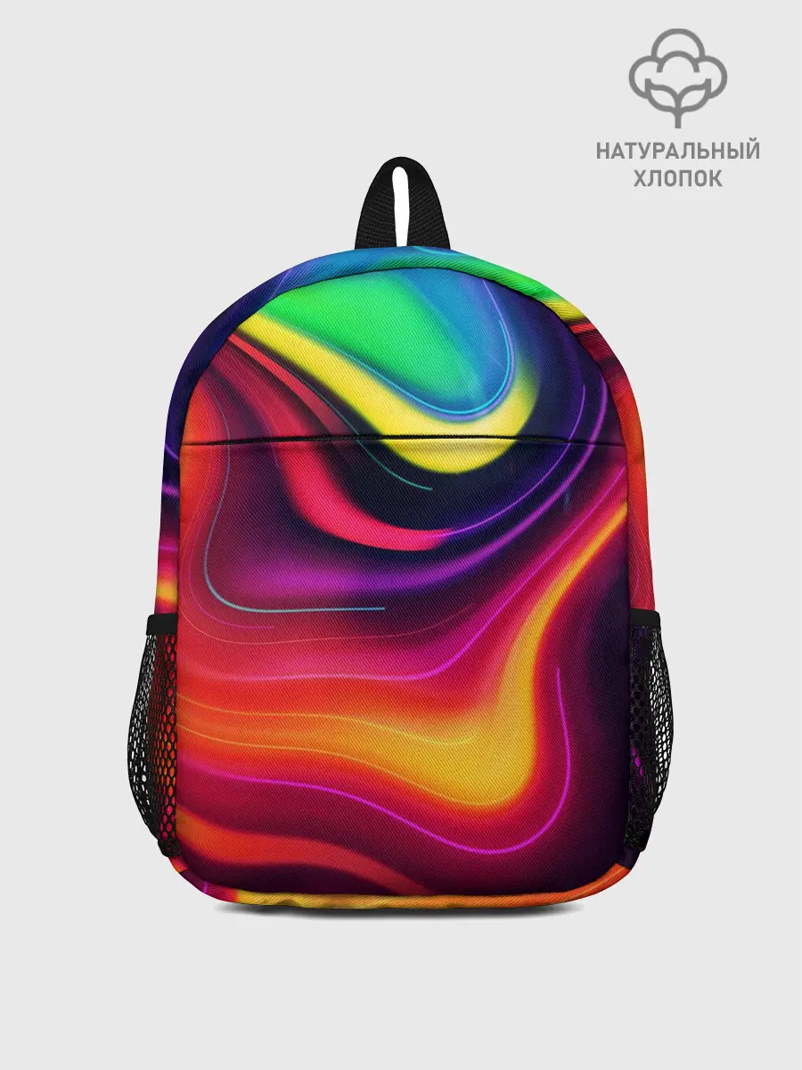Рюкзак детский / Неоновые пятна