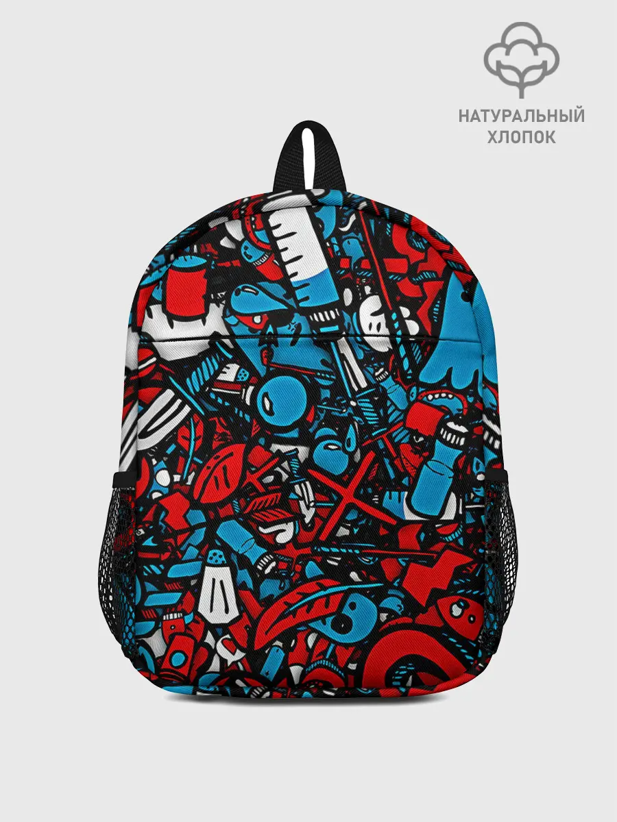 Рюкзак детский / Красно синие безумие