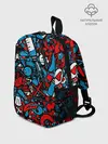Рюкзак детский / Красно синие безумие