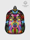 Рюкзак детский / Neon wolf