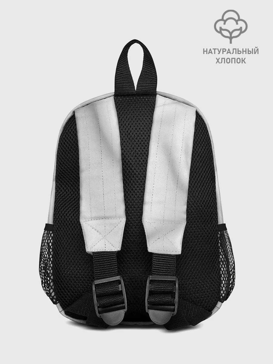 Рюкзак детский / Белое полотно текстура