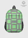 Рюкзак детский / Пиксели зеленые