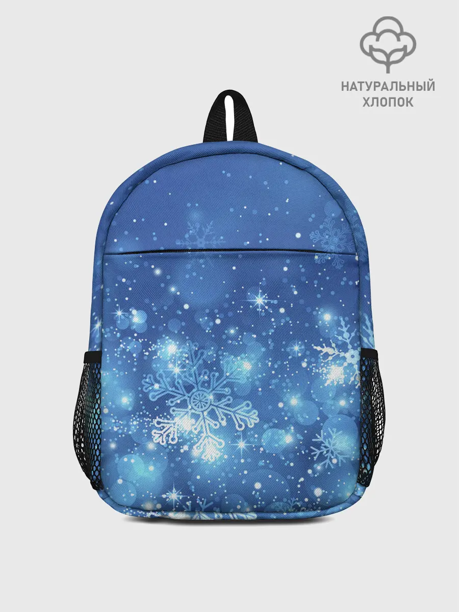 Рюкзак детский / Снежинки.