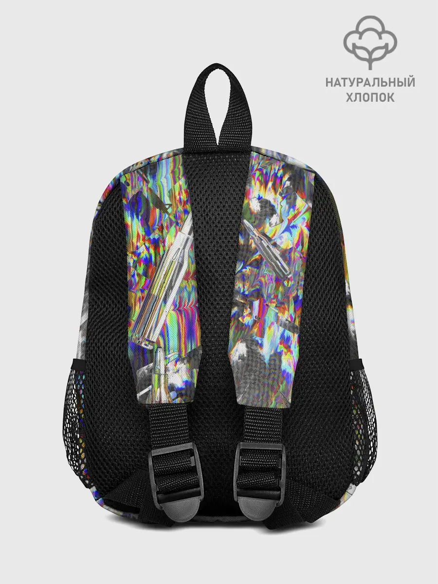 Рюкзак детский / Gasoline stains abstraction