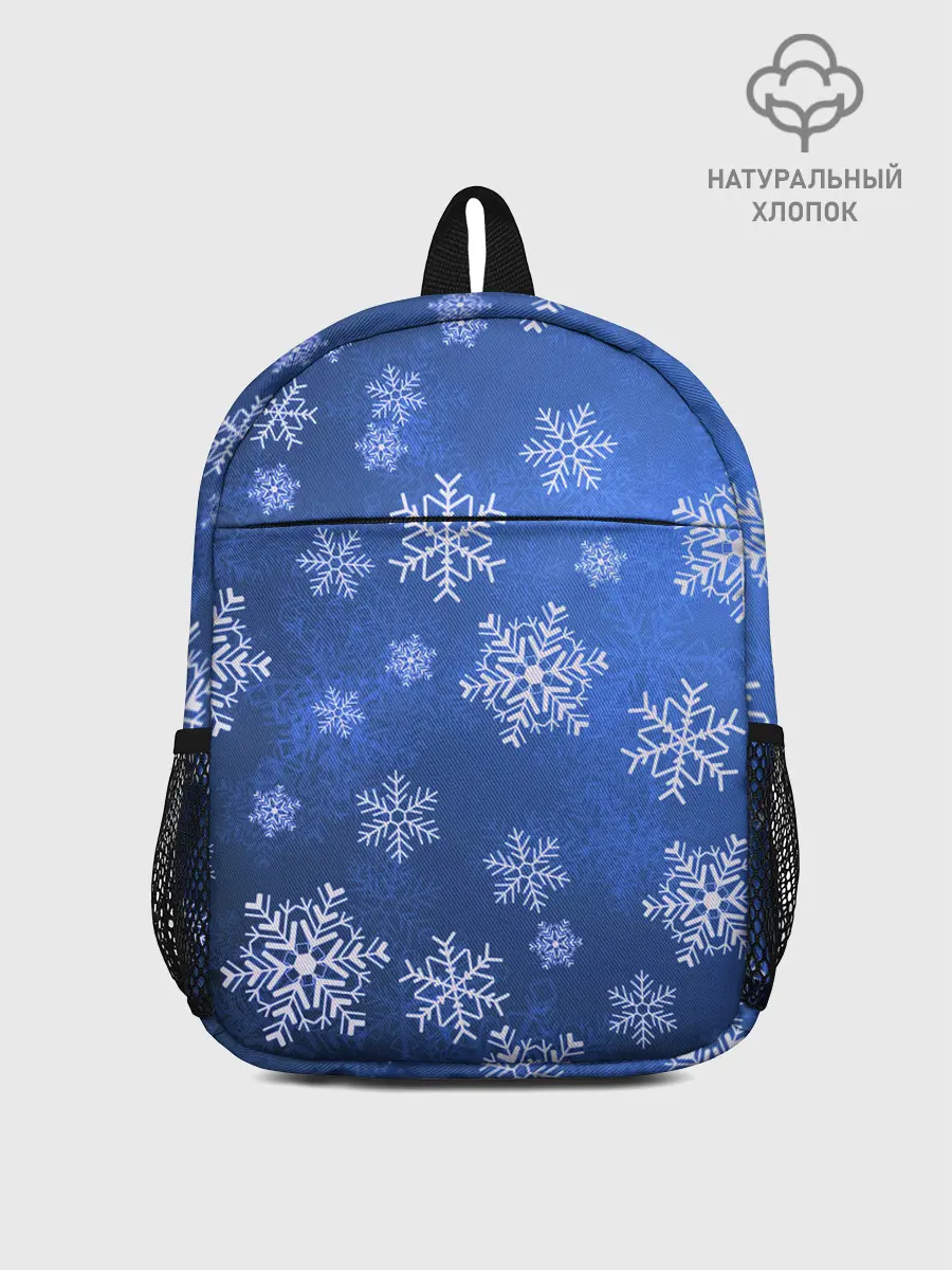 Рюкзак детский / Снежинки.