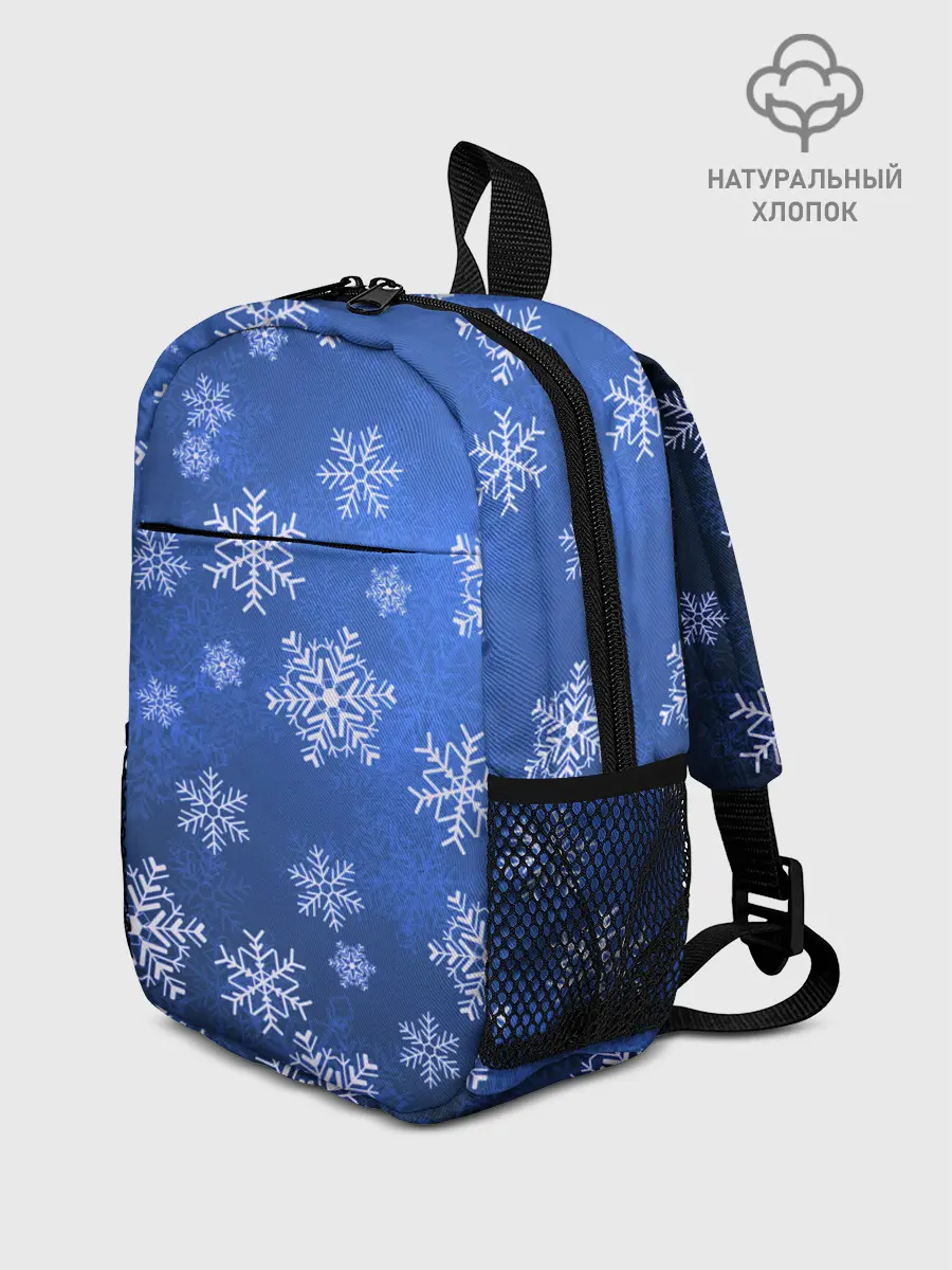 Рюкзак детский / Снежинки.
