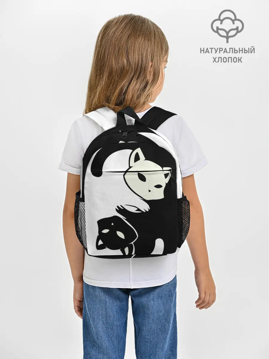 Рюкзак детский / Инь и Янь котики