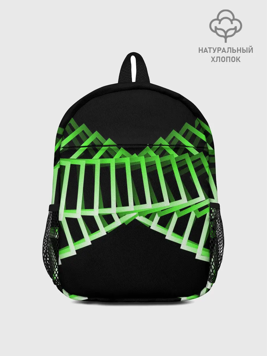 Рюкзак детский / Неоновые квадраты