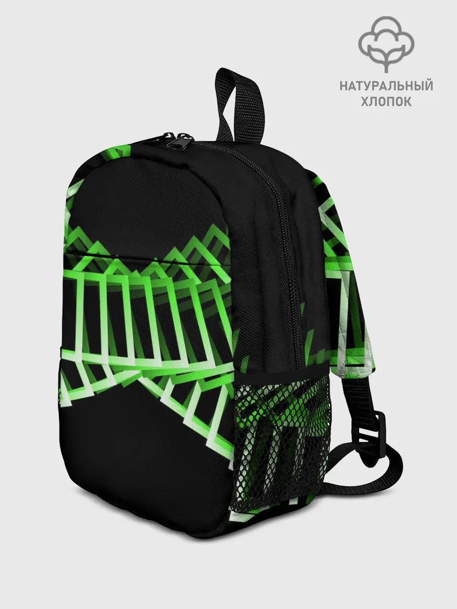 Рюкзак детский / Неоновые квадраты
