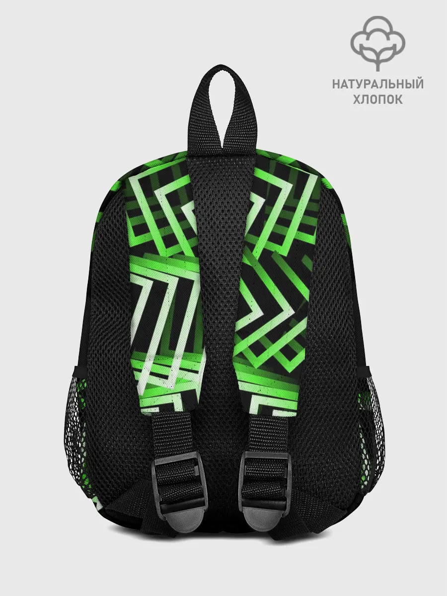 Рюкзак детский / Неоновые квадраты