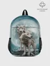 Рюкзак детский / Волки альбиносы