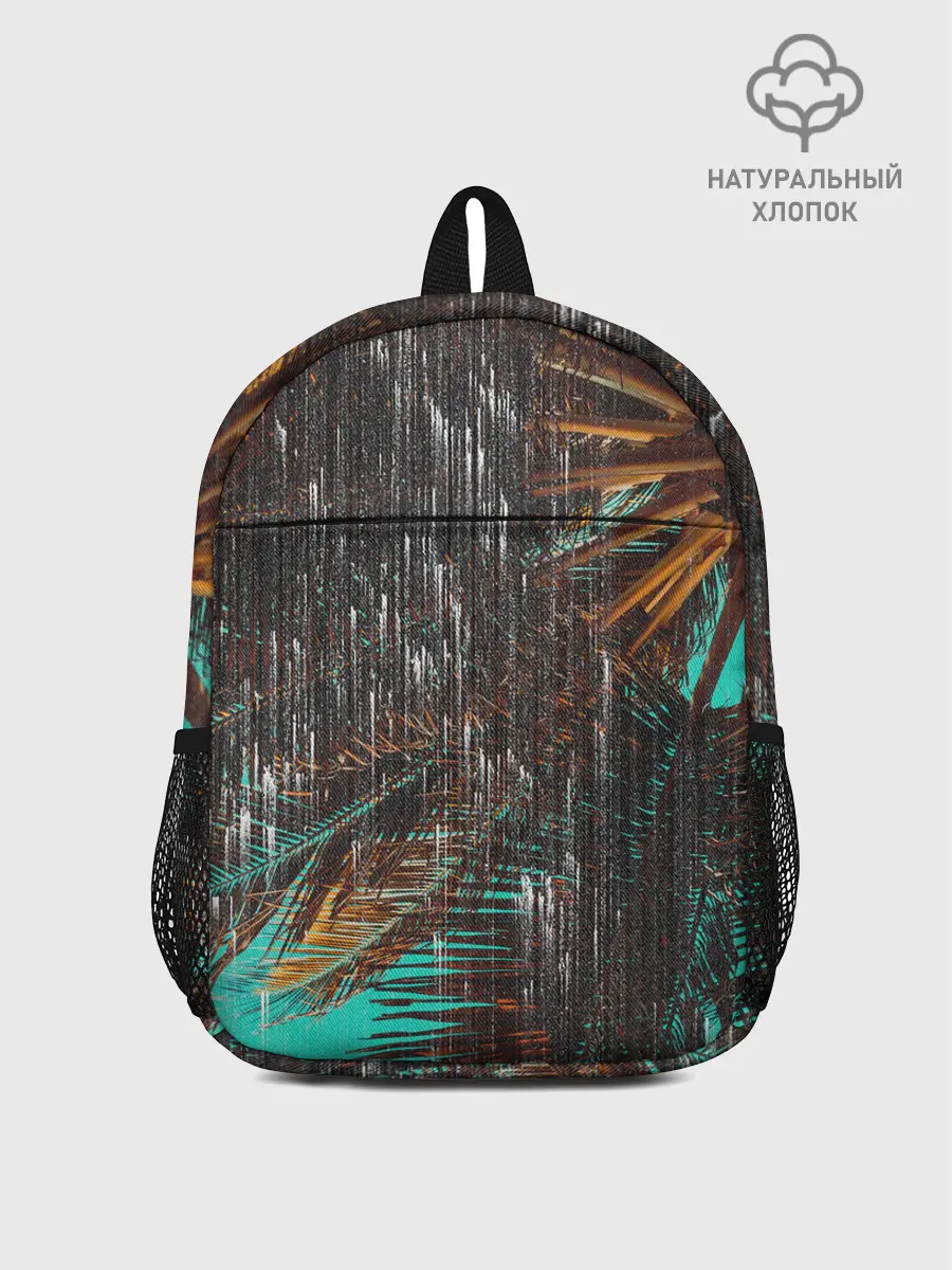 Рюкзак детский / Palm glitch art