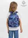 Рюкзак детский / Синие линии