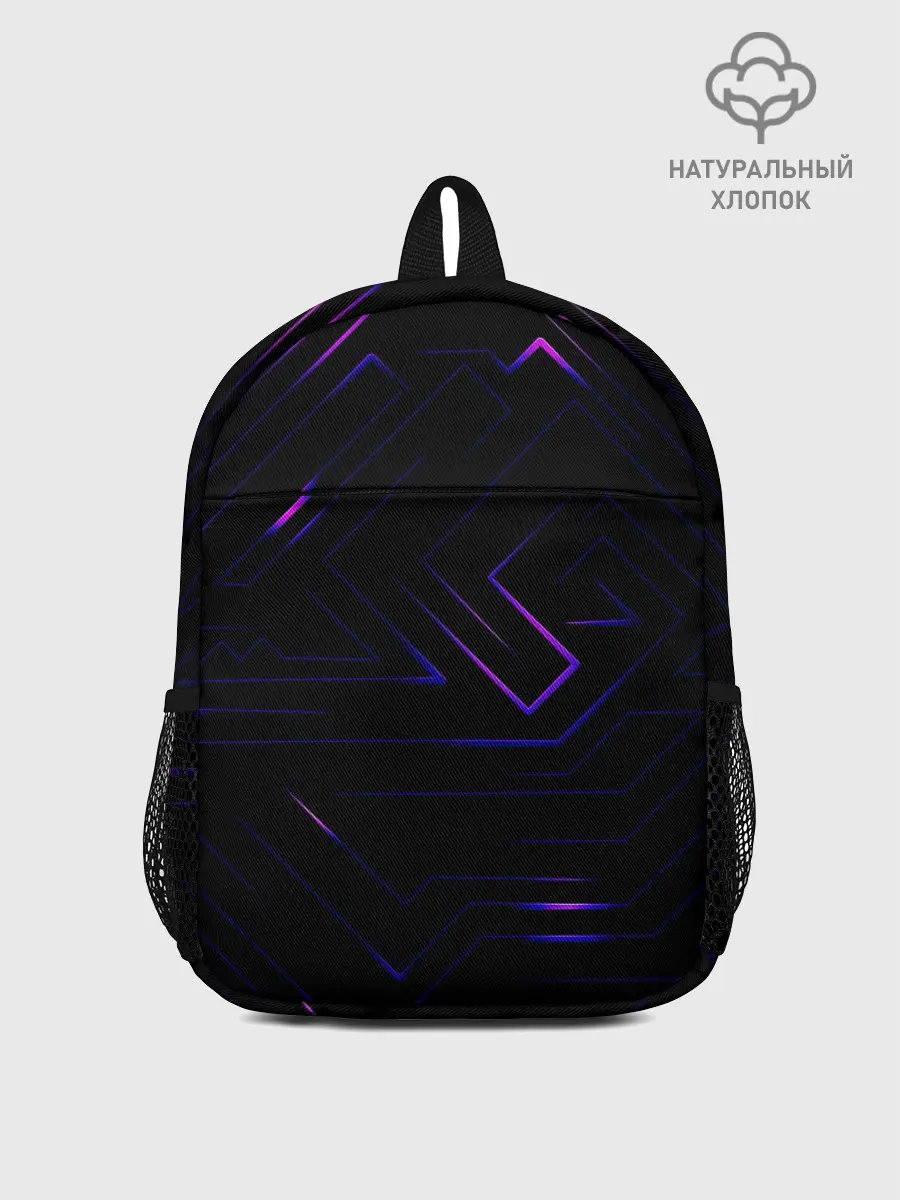 Рюкзак детский / Неоновая абстракция