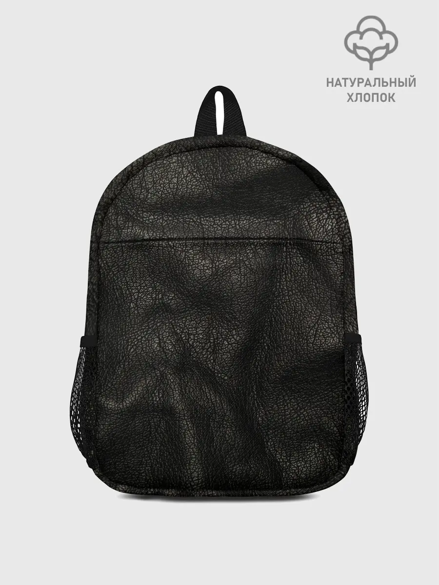 Рюкзак детский / Черная кожа