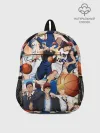 Рюкзак детский / Kuroko no Basket паттерн