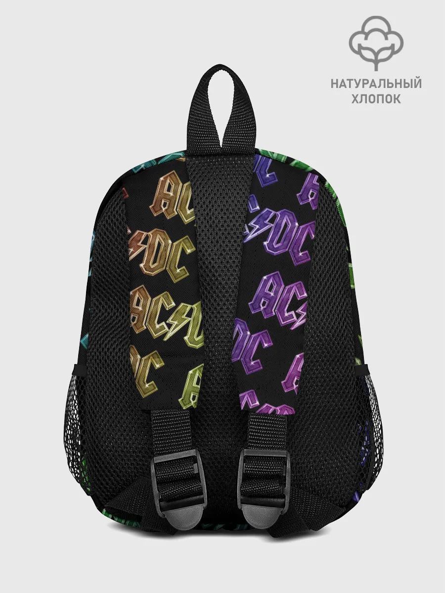 Рюкзак детский / AC DC. Паттерн Градиент