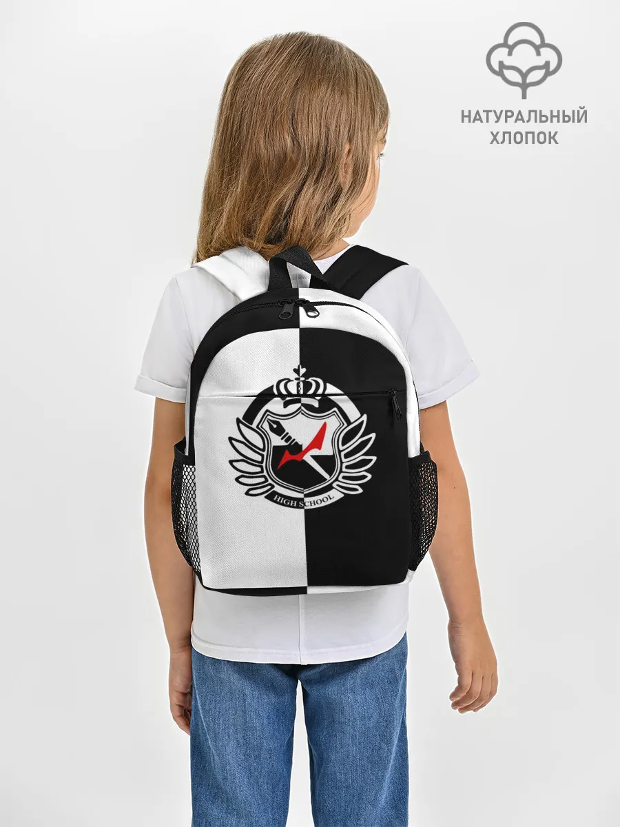 Рюкзак детский / MONOKUMA SCHOOL с фоном