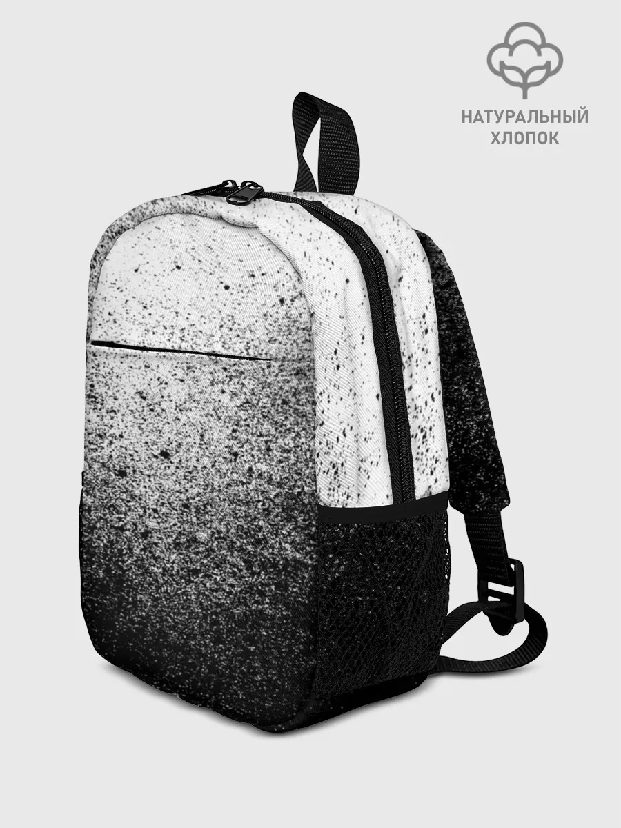 Рюкзак детский / БРЫЗГИ КРАСОК ЧЁРНЫЙ