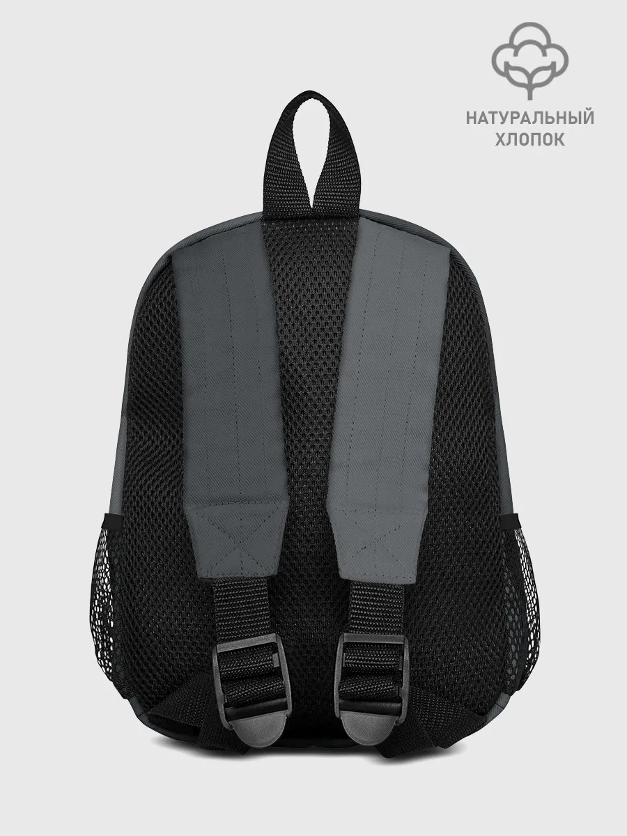 Рюкзак детский / KUROKUMA на сером