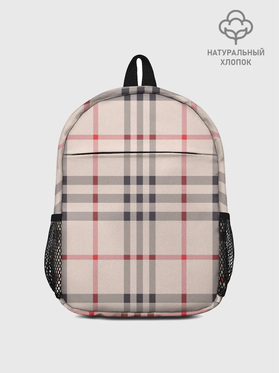 Рюкзак детский / Светлая клетка