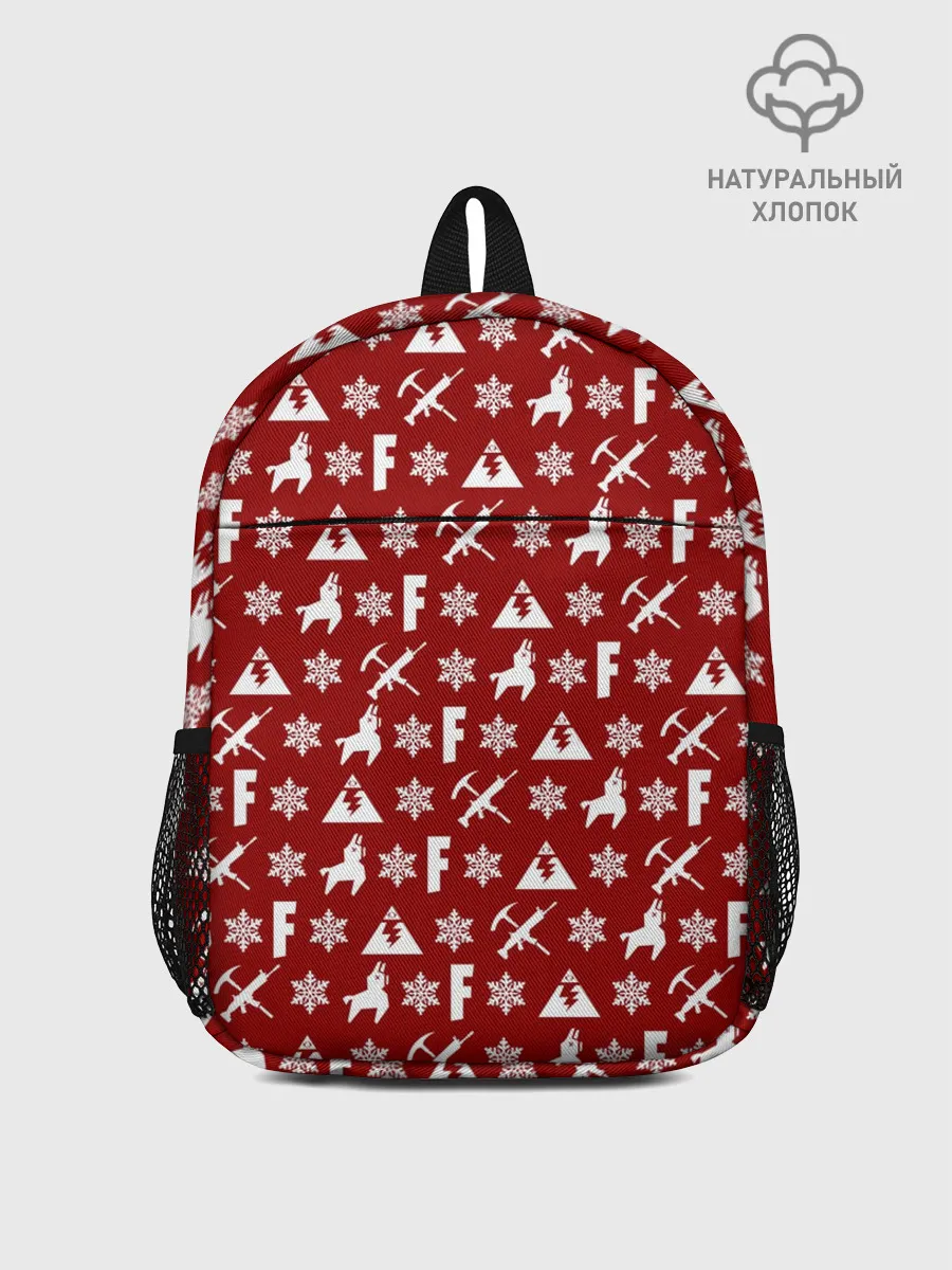 Рюкзак детский / FORTNITE НОВОГОДНИЙ