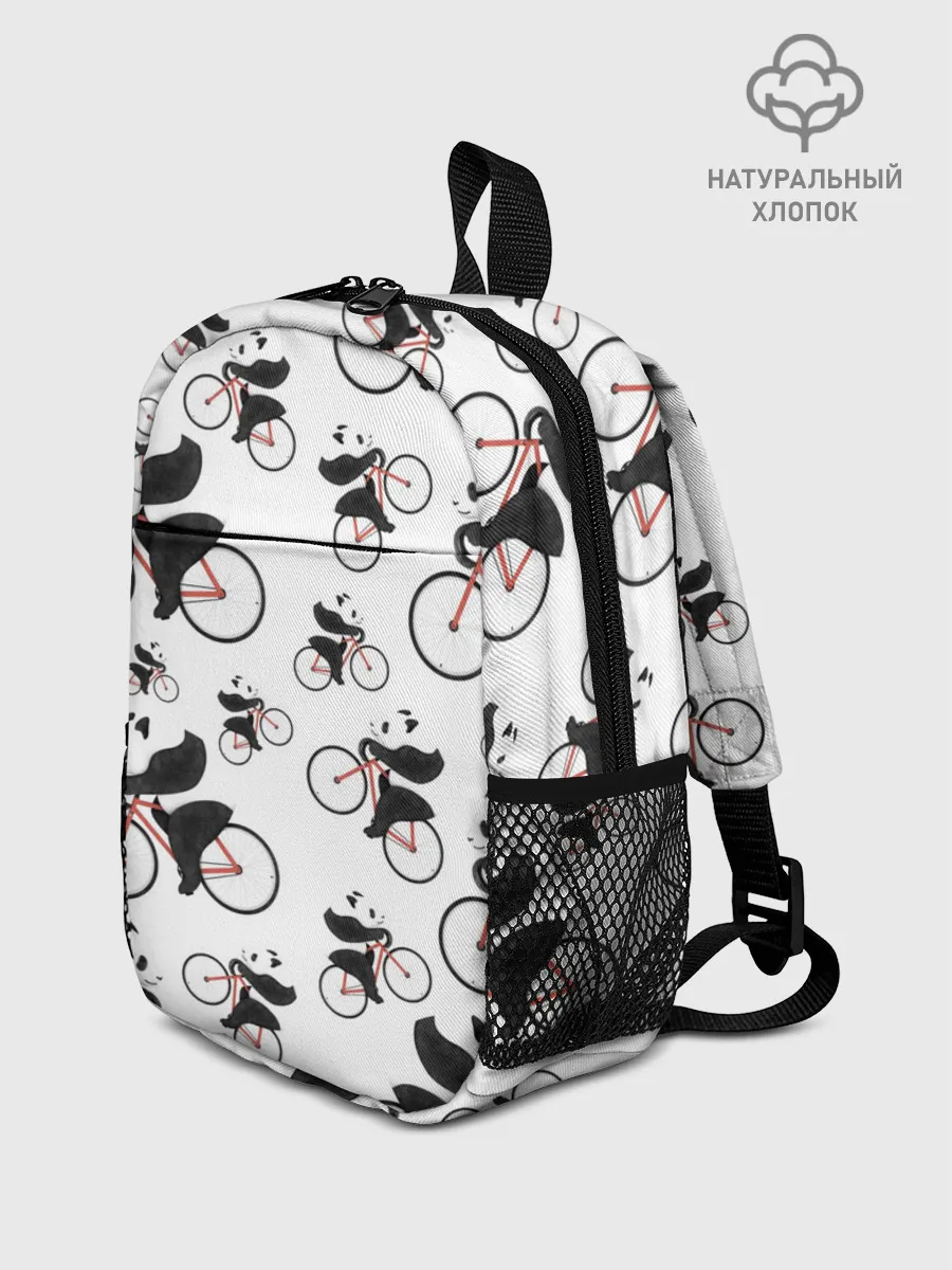 Рюкзак детский / Панды На Велосипеде