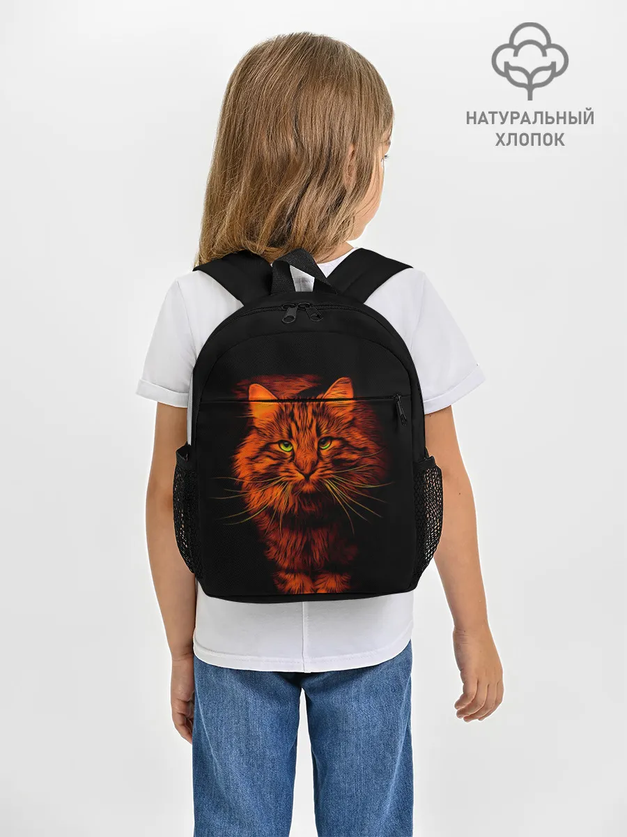 Рюкзак детский / Рыжий кот
