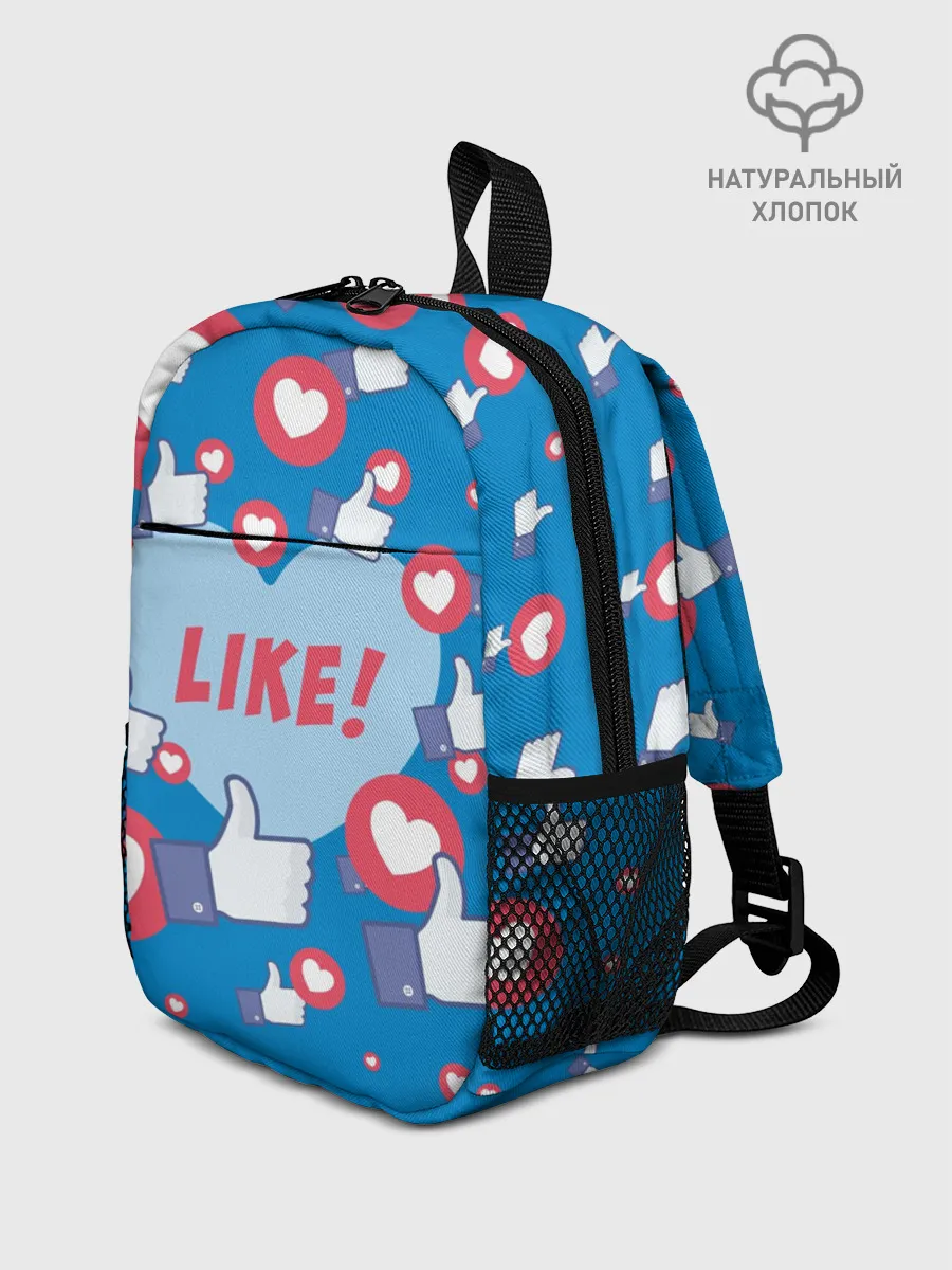 Рюкзак детский / Лайки и сердечки
