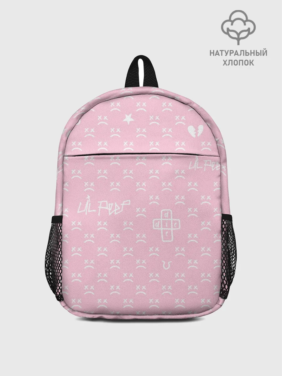 Рюкзак детский / Lil Peep pink pattern