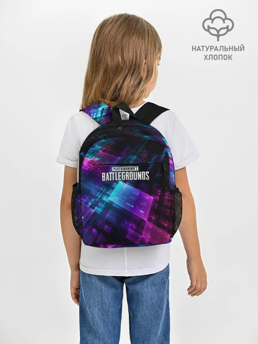 Рюкзак детский / Pubg neon style 2019