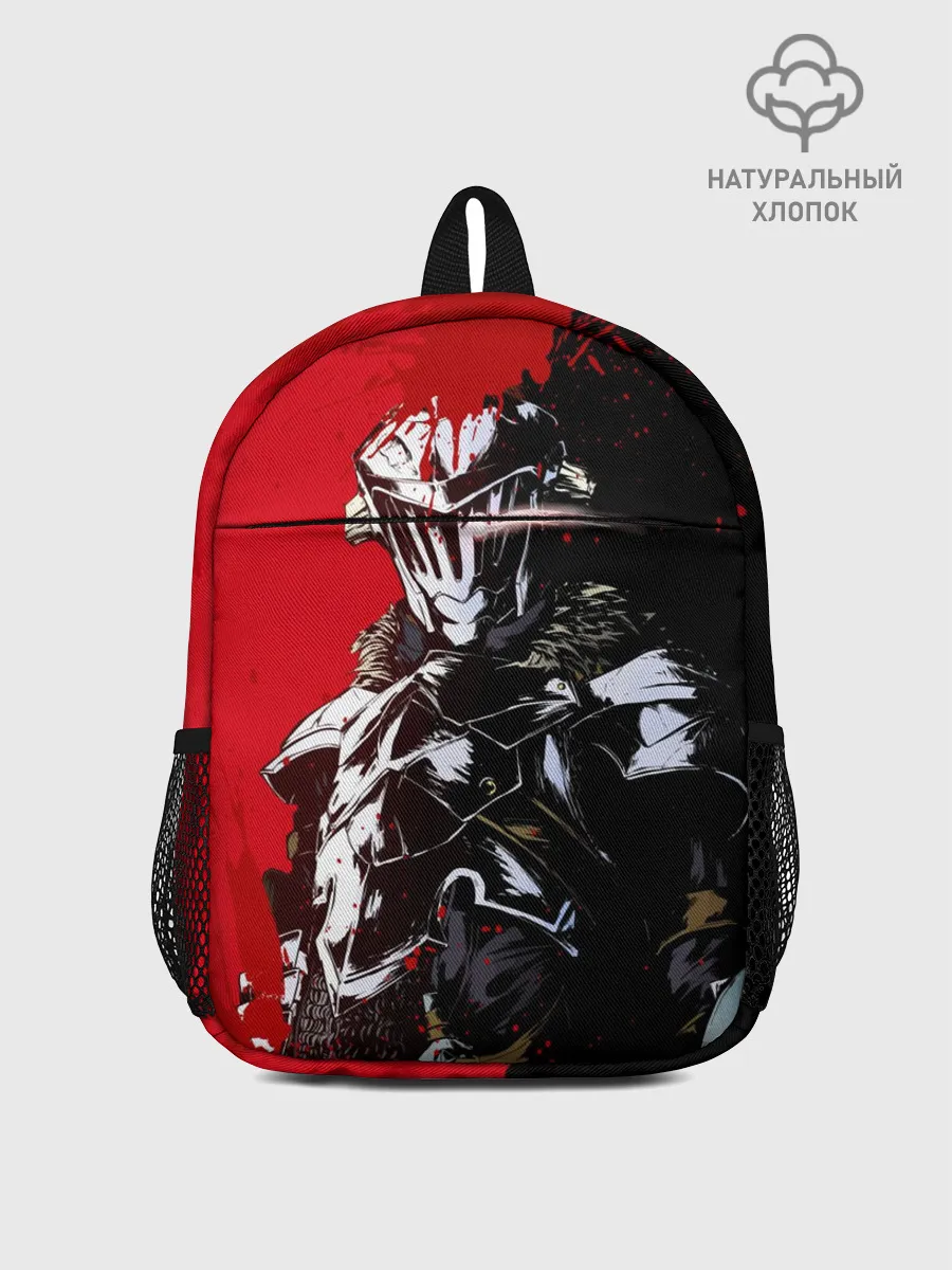 Рюкзак детский / Goblin Slayer red and black