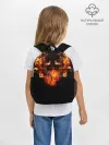 Рюкзак детский / Огненные цветы в темноте