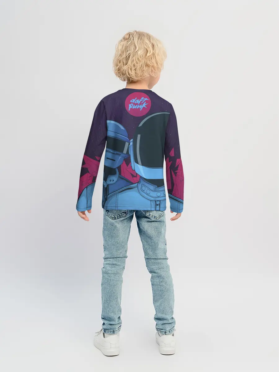 Детский лонгслив / Daft Punk