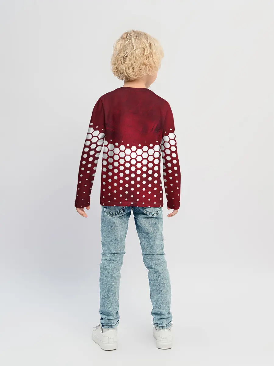 Детский лонгслив / РОБЕРТ ЛЕВАНДОВСКИ / БАВАРИЯ