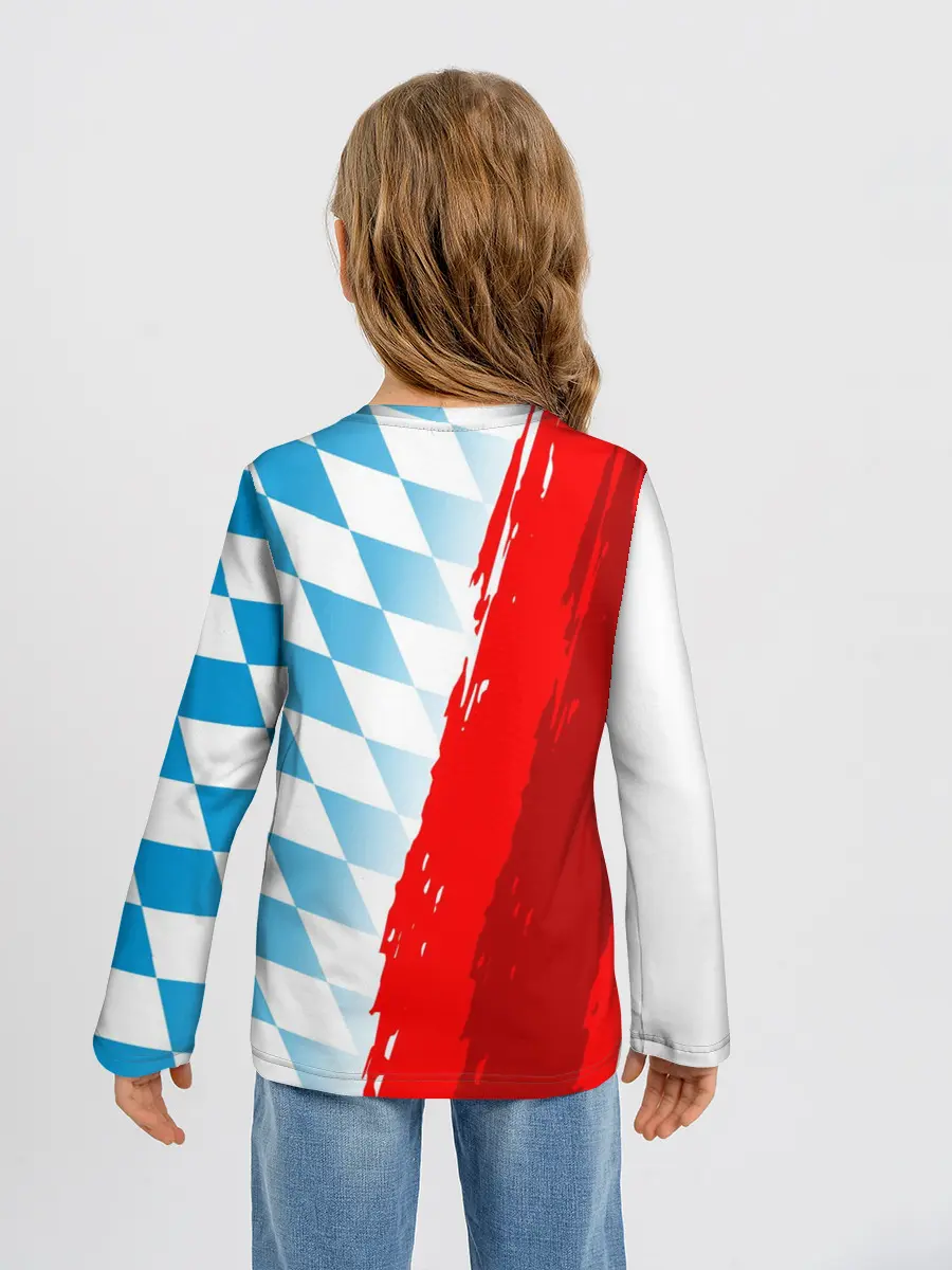 Детский лонгслив / РОБЕРТ ЛЕВАНДОВСКИ / БАВАРИЯ