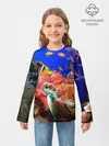 Детский лонгслив / Морская черепаха