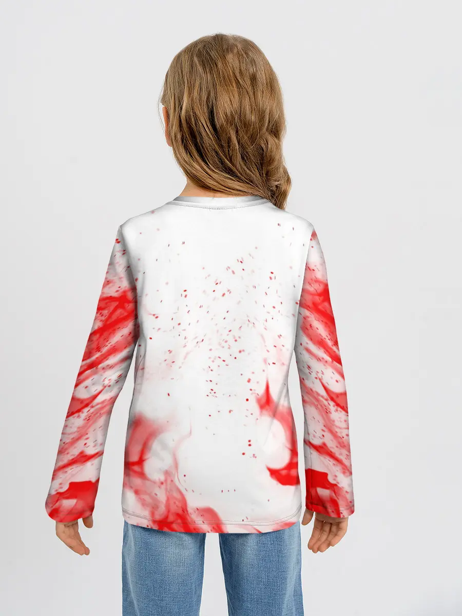 Детский лонгслив / РОБЕРТ ЛЕВАНДОВСКИ / БАВАРИЯ