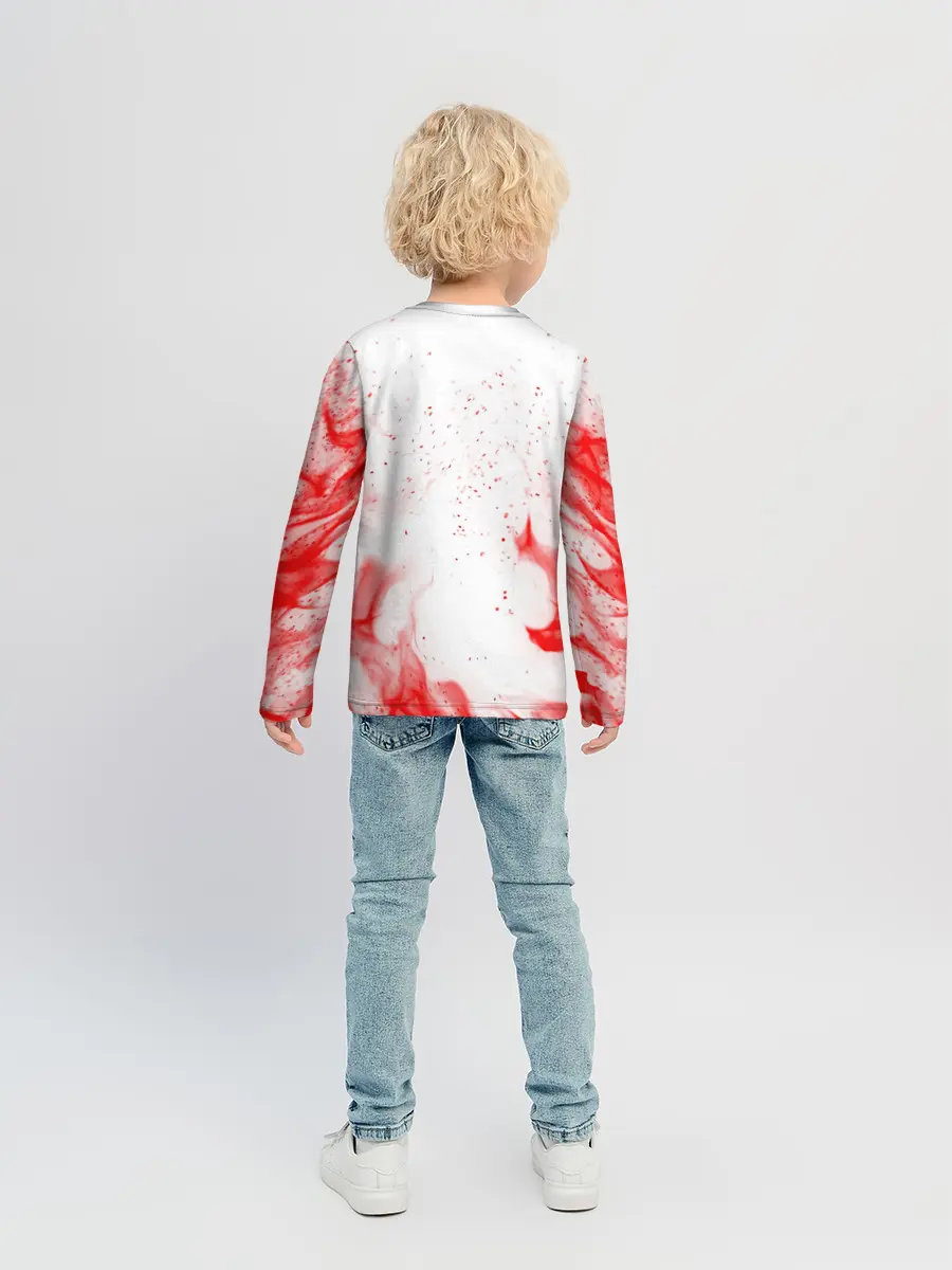 Детский лонгслив / РОБЕРТ ЛЕВАНДОВСКИ / БАВАРИЯ